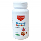 Dr. Herz Omega-3 Gyermek lágyzselatin kapszula 60db 