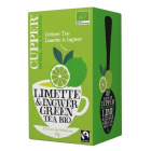 Cupper bio lime&ginger lime-gyömbér zöld tea (20x1,75g) 20db 