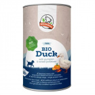 Farkaskonyha párolt menü kutyaeledel - bio kacsa 400g 